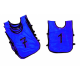 Futsal Bib Set - Cobra Mesh Junior (Numbered 1~7) CQ Futsal Bib Set - Cobra Mesh Junior (Numbered 1~7) CQ