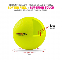 Hockey Ball (Indoor) - Trident Premium (1pc) KQ