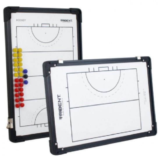 Coaching Board Hockey – Trident Large Magnetic 30 x 45cm KQ Coaching Board Hockey – Trident Large Magnetic 30 x 45cm KQ