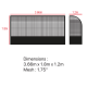 Hockey Net - GTO GT20/25/30 Black CQ Hockey Net - GTO GT20/25/30 Black CQ