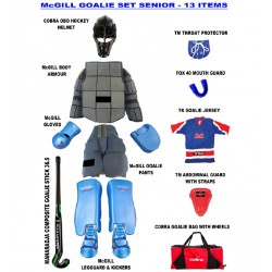 Hockey Goalie Set - Gill  (13 items)  Senior RM2100 CQ 