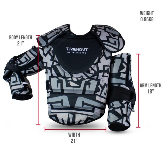 Hockey Goalie Body Armour - Trident Gatekeeper Pro (Senior/Junior) KQ Hockey Goalie Body Armour - Trident Gatekeeper Pro (Senior/Junior) KQ