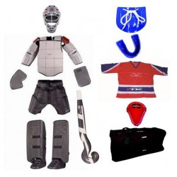 Hockey Goalie Complete Set - TK4 Soft (12 items) Sz L / Sz M CQ 