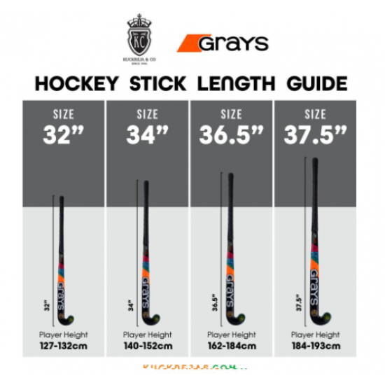 Hockey Stick- Grays GTI 2000 Ultrabow Indoor Composite Blue KQ