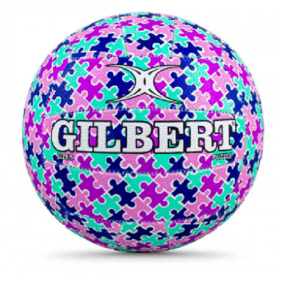 Netball Size 5 – Gilbert Supporter Netball Puzzle KQ Netball Size 5 – Gilbert Supporter Netball Puzzle KQ