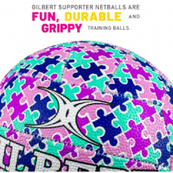  Netball Size 4 – Gilbert Supporter Netball Puzzle KQ
