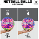 Netball Size 4 – Gilbert Supporter Netball Bubbles KQ Netball Size 4 – Gilbert Supporter Netball Bubbles KQ