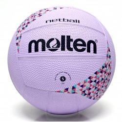 Netball Ball Size 5 - Molten SN5R-V-MS Rubber (MSSM) Purple