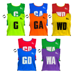 Netball Bib Set - Cobra Mesh Reversible (Junior/Senior) CQ 