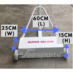 Netball Post - TS810D +Wheel +Square Weight +Adjustable Height