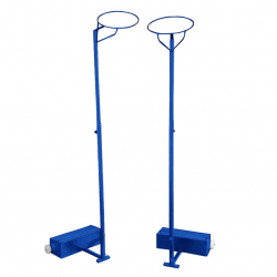 Netball Post - New Top + Wheels + Weight + Adjustable (8ft - 10ft) CQ QE