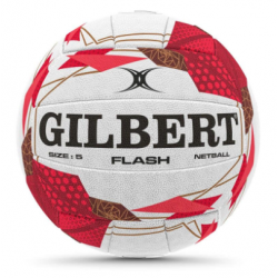 Netball Ball Size 5 - Gilbert Flash England Match KQ  