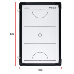 Coaching Board Netball - Trident Large Magnetic  (30x45cm) KQ