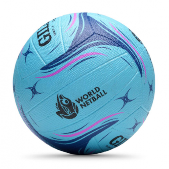 Netball Ball Size 4 - Gilbert Phoenix Match Blue KQ Netball Ball Size 4 - Gilbert Phoenix Match Blue KQ