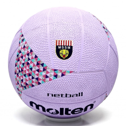 Netball Ball Size 4 - Molten SN4R-V-MS Rubber (MSSM) Purple