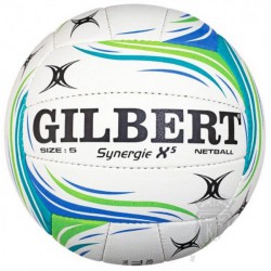 Netball Ball - Gilbert Synergie X5 Match Sz5 KQ  