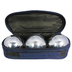 Petanque Ball - Training 3pcs/set Silver CQ PQ