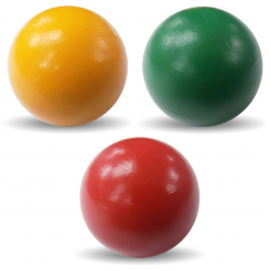 Petanque Jack - 2SQ Plastic Colored (1pc) CQ