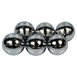 Petanque Ball - Training 6pcs/set Silver CQ