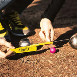 Petanque Folding Ruler - Obut Yellow KQ