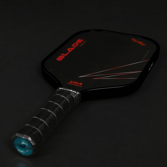 Pickleball Paddle Fiberglass - Maxbolt Blade Black (Free 2pcs Ball + Grip + Slim Bag) PQ Pickleball Paddle Fiberglass - Maxbolt Blade Black (Free 2pcs Ball + Grip + Slim Bag) PQ