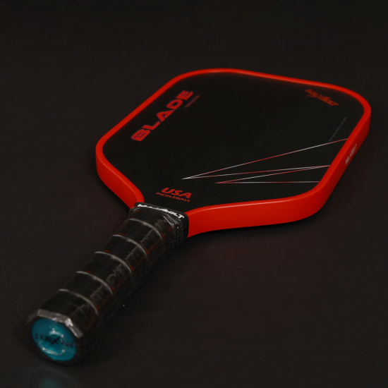 Pickleball Paddle Fiberglass - Maxbolt Blade Red (Free 2pcs Ball + Grip + Slim Bag) PQ Pickleball Paddle Fiberglass - Maxbolt Blade Red (Free 2pcs Ball + Grip + Slim Bag) PQ