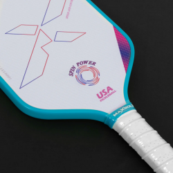 Pickleball Paddle Fiberglass - Maxbolt Spade Blue (Free 3pcs Ball) PQ