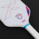 Pickleball Paddle Fiberglass - Maxbolt Spade White (Free 3pcs Ball) PQ Pickleball Paddle Fiberglass - Maxbolt Spade White (Free 3pcs Ball) PQ