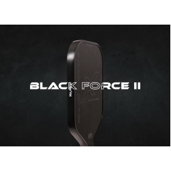 Pickleball Paddle Carbon Fiber - Maxbolt Black Force II (Free 5pcs Ball) PQ