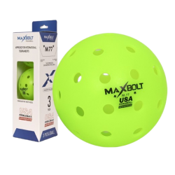 Pickleball Ball (USAPA APPROVED) - Maxbolt M77 (3pcs/20pcs/100pcs) PQ
