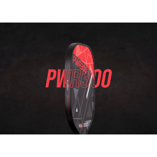 Pickleball Paddle Carbon Fiber - Maxbolt PWR300 (Free 5pcs Ball) PQ Pickleball Paddle Carbon Fiber - Maxbolt PWR300 (Free 5pcs Ball) PQ