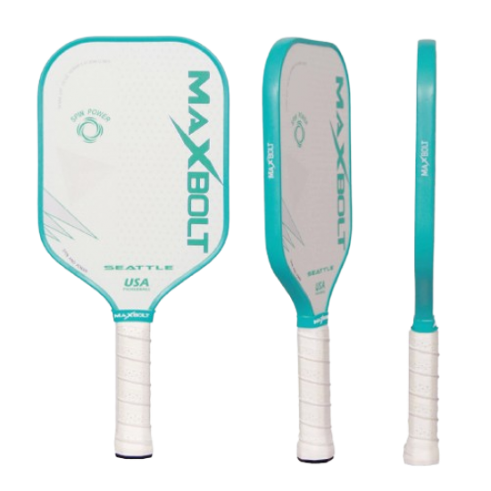 Pickleball Paddle Fiberglass - Maxbolt Seattle (Free 3pcs Ball) PQ Pickleball Paddle Fiberglass - Maxbolt Seattle (Free 3pcs Ball) PQ