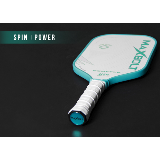Pickleball Paddle Fiberglass - Maxbolt Seattle (Free 3pcs Ball) PQ