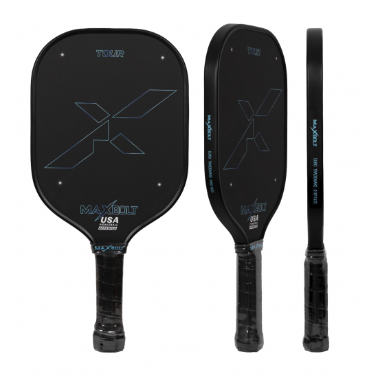 Pickleball Paddle Carbon Fiber (USAPA APPROVED) - Maxbolt Tour (Free 5pcs Ball) PQ