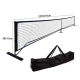 Pickleball Frame With Net - Portable + Carry Bag (22ft/670cm) Pickleball Frame With Net - Portable + Carry Bag (22ft/670cm)
