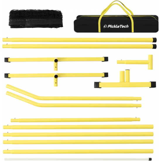 Pickleball Frame With Net - Portable + Carry Bag (22ft/670cm) Pickleball Frame With Net - Portable + Carry Bag (22ft/670cm)