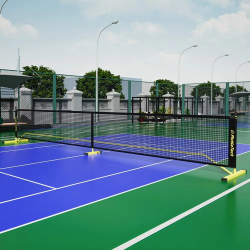 Pickleball Frame With Net - Portable + Carry Bag (22ft/670cm)