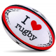 Rugby Ball Size 3/5 - Gilbert GTR4000 I Love KQ Rugby Ball Size 3/5 - Gilbert GTR4000 I Love KQ