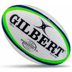 Rugby Ball Size 5 - Gilbert Barbarian 2.0 Match KQ