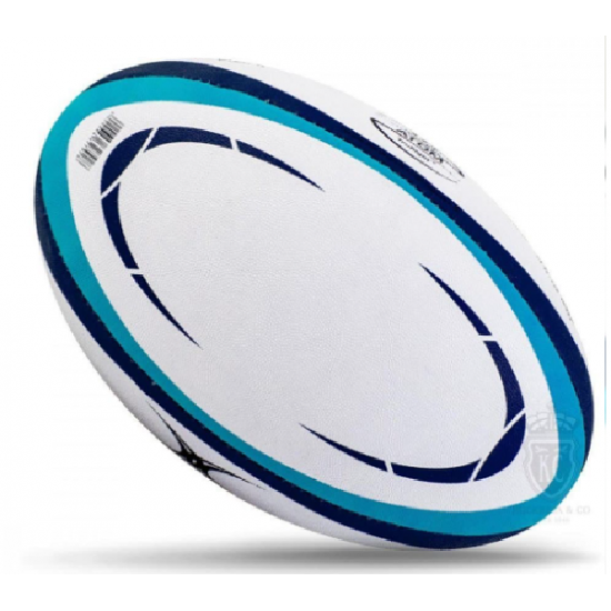 Rugby Ball Size 5 - Gilbert Atom Match Blue KQ Rugby Ball Size 5 - Gilbert Atom Match Blue KQ