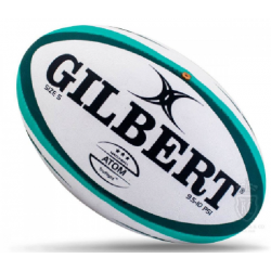 Rugby Ball Size 5 - Gilbert Atom Match Green KQ