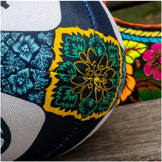 Rugby Ball Size 5 - Gilbert Barbarian 2.0 Wau Bulan KQ Rugby Ball Size 5 - Gilbert Barbarian 2.0 Wau Bulan KQ