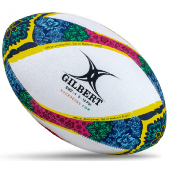 Rugby Ball Size 4 - Gilbert GTR3000 Wau Bulan KQ Rugby Ball Size 4 - Gilbert GTR3000 Wau Bulan KQ