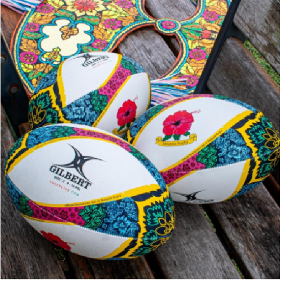 Rugby Ball Size 5 - Gilbert GTR3000 Wau Bulan KQ Rugby Ball Size 5 - Gilbert GTR3000 Wau Bulan KQ
