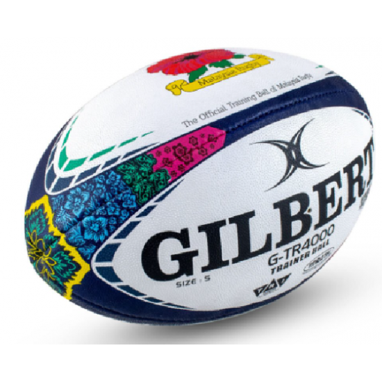 Rugby Ball Size 5 - Gilbert GTR4000 Wau Bulan KQ Rugby Ball Size 5 - Gilbert GTR4000 Wau Bulan KQ