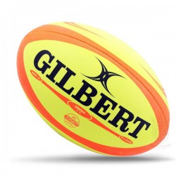 Rugby Ball Size 5 - Gilbert Omega Fluoro KQ