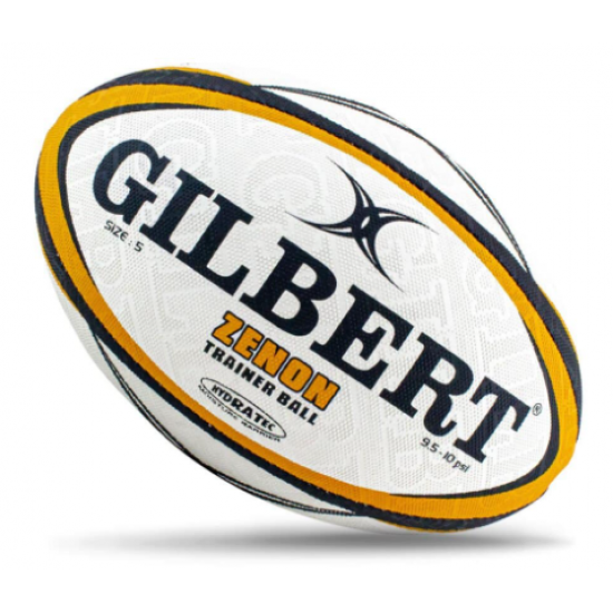 Rugby Ball - Gilbert Zenon Yellow Size (3~5) KQ Rugby Ball - Gilbert Zenon Yellow Size (3~5) KQ