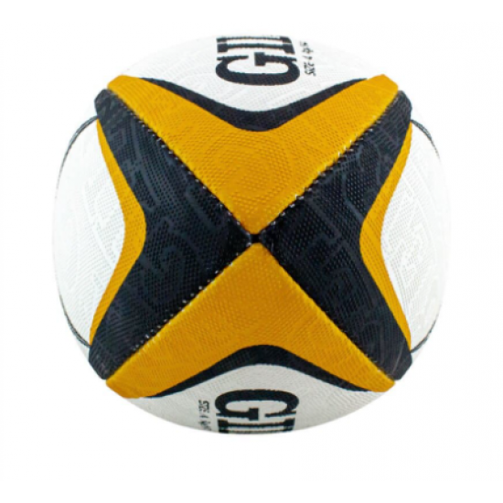Rugby Ball - Gilbert Zenon Yellow Size (3~5) KQ Rugby Ball - Gilbert Zenon Yellow Size (3~5) KQ