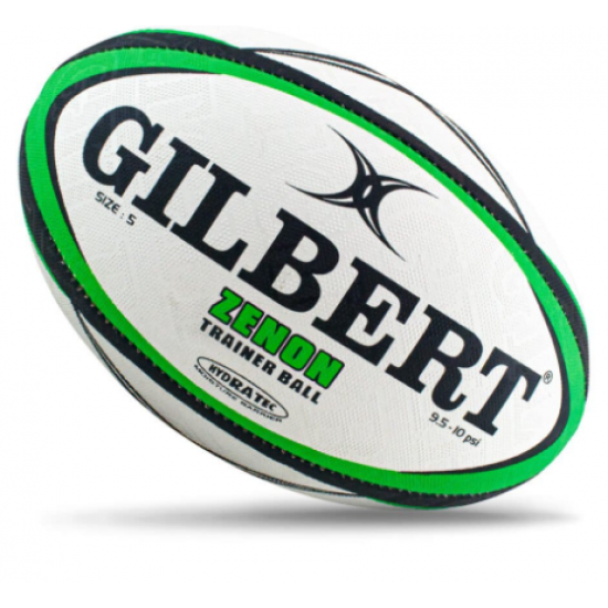 Rugby Ball - Gilbert Zenon Green Size (3~5) KQ Rugby Ball - Gilbert Zenon Green Size (3~5) KQ