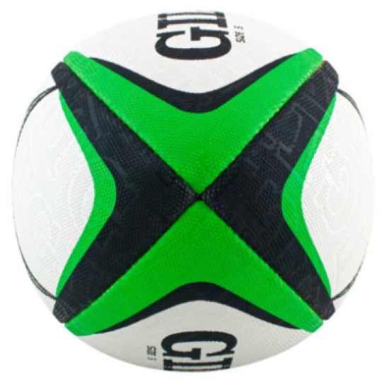 Rugby Ball - Gilbert Zenon Green Size (3~5) KQ Rugby Ball - Gilbert Zenon Green Size (3~5) KQ